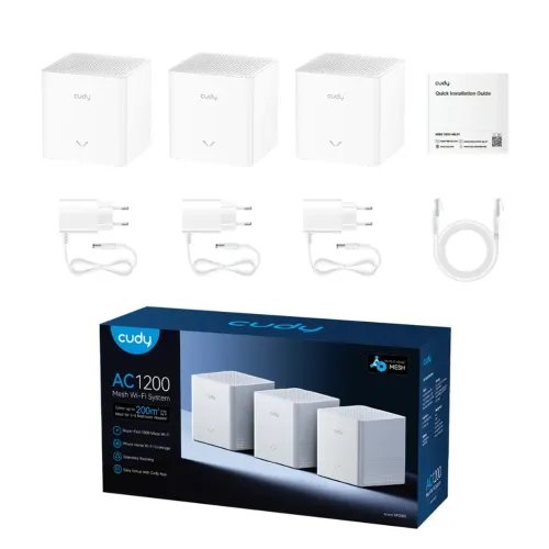 MeshCudyM1200v2.0Wi-FiAC12003-Pack