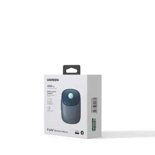 Mouse Wireless 2.4 GHz Bluetooth UGREEN MU102 Blue 90538