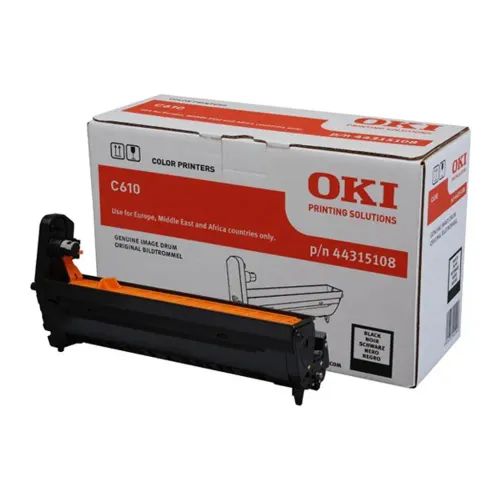 OKI C610 DRUM BLK 20k