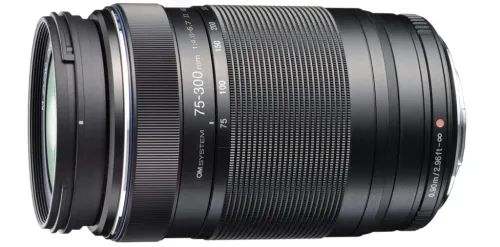 Olympus75-300mm14.8-6.7IIBLACKM.ZUIKODIGITALEZ-M7530-2LenseMicroFTV315040BW000