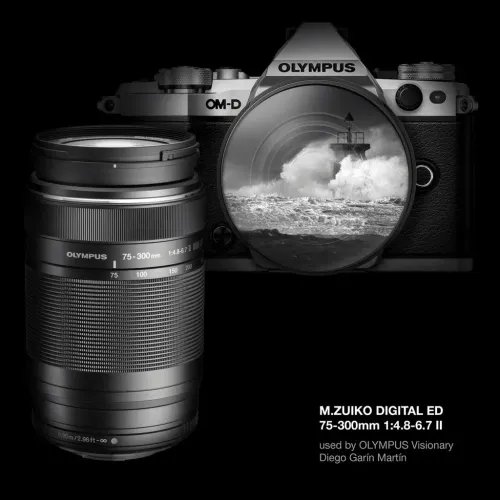 Olympus75-300mm14.8-6.7IIBLACKM.ZUIKODIGITALEZ-M7530-2LenseMicroFTV315040BW000