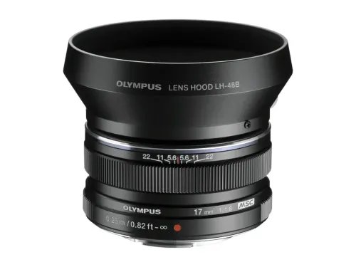 OlympusLH-48BLensHoodblackmetalEW-M1718