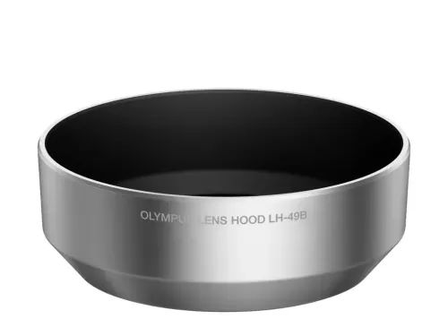 OlympusLH-49BLensHoodforM.ZUIKODIGITAL25mm11.8silver