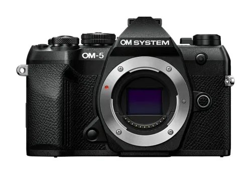 OlympusOM-5IIbodyblackBLS-50BatteryEyecupUSBConnectionCableShoulderStrap