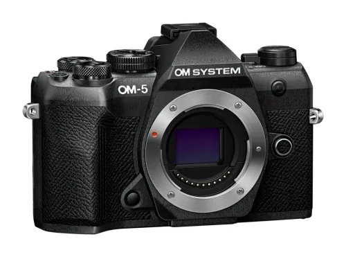 OlympusOM-5IIbodyblackBLS-50BatteryEyecupUSBConnectionCableShoulderStrap
