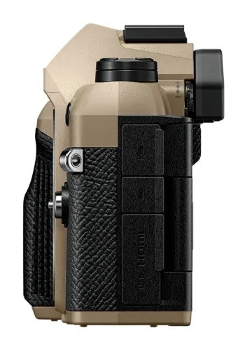 OlympusOM-5IIbodysandbeigeBLS-50BatteryEyecupUSBConnectionCableShoulderStrap