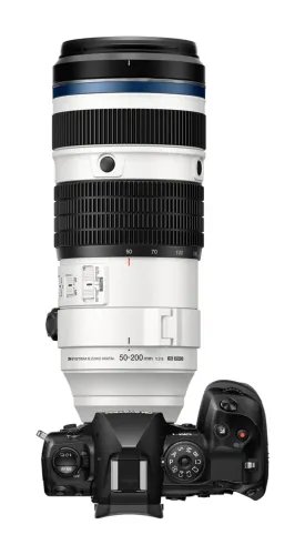 OlympusOMSystemM.ZuikoDigitalED50-200mmF2.8ISPROincl.LenshoodandLenscase
