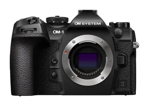 Olympus OM System OM-1 II body black w. CB-USB13 USB cable Shoulder strap BLX-1 Li-ion battery