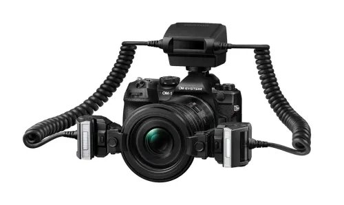 Olympus OM System OM-1 II body black w. CB-USB13 USB cable Shoulder strap BLX-1 Li-ion battery