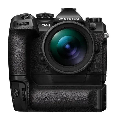 Olympus OM System OM-1 II body black w. CB-USB13 USB cable Shoulder strap BLX-1 Li-ion battery