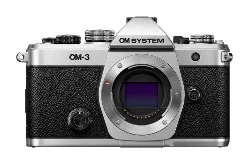 OlympusOM-SystemOM-3bodysilverCB-USB13USBcableShoulderstrapInstructionmanualWarranty