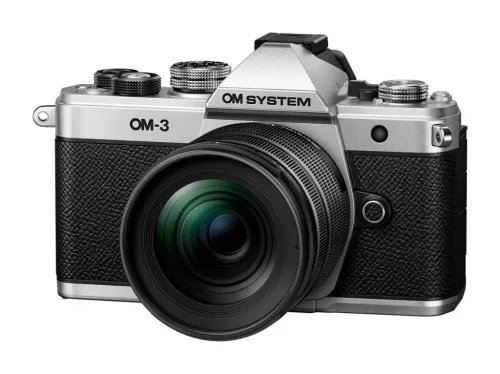OlympusOM-SystemOM-3kitsilverM.ZuikoDigitalED12-45mmF4.0PROincl.LenshoodWrappingc