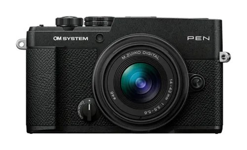 OlympusOM-SystemPENBodyblackM.ZuikoDigital14-42mmF3.5-5.6IIIblackBodycapBLS-7Li-io