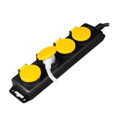 OutdoorSocket4xSchukoLogilinkLPS21214m