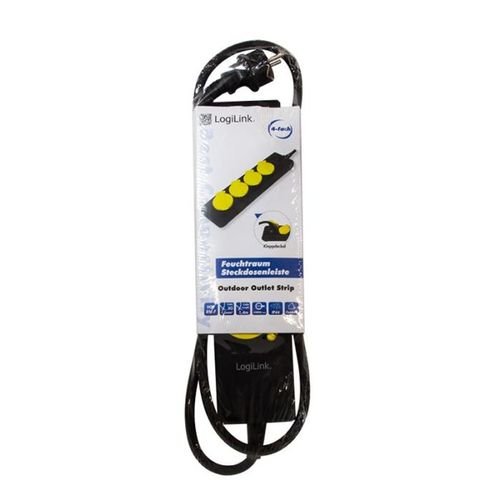OutdoorSocket4xSchukoLogilinkLPS21214m