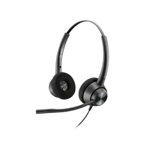 POLYENCOREPRO320WITHQUICKDISCONNECTBINAURALHEADSETTAA