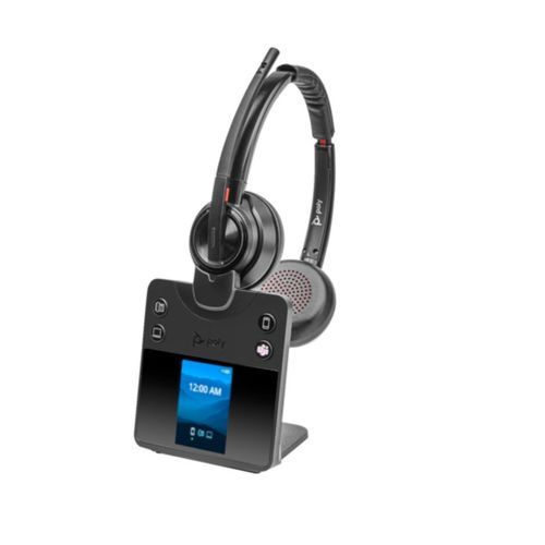 POLYSAVI8420OFFICESTEREOMICROSOFTTEAMSCERTIFIEDDECT1880-1900MHZHEADSET