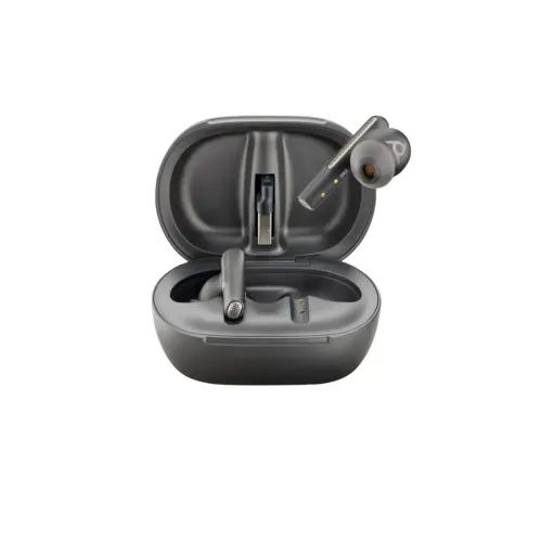 POLY VOYAGER FREE 60 UC CARBON BLACK EARBUDS BT700 USB-A ADAPTER TOUCHSCREEN CHARGE CASE