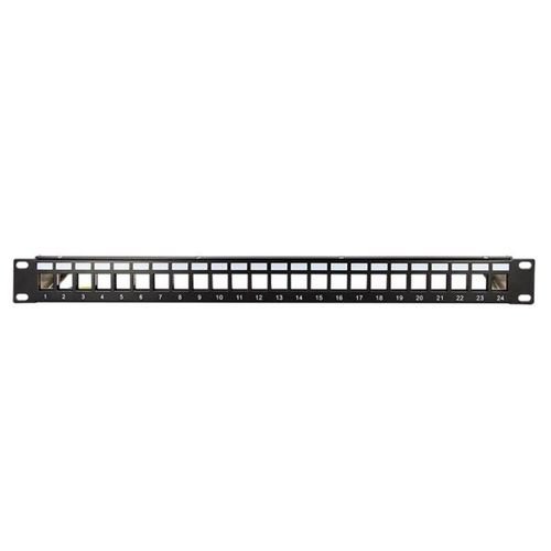 Patchpanel19for24keystonejacksLogilinkNK4058