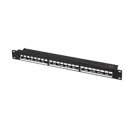 Patchpanel19for24keystonejacksLogilinkunloadedNK4065