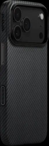 PitakaUltra-SlimCaseAppleiPhone17ProBlackGrey