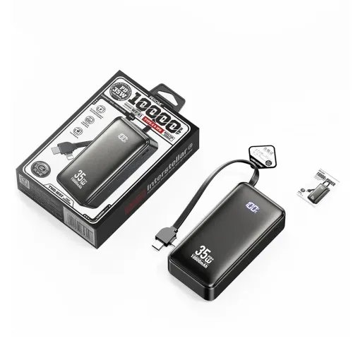 PowerBank10000mAhPD35WWKWP-612USB-CLightning