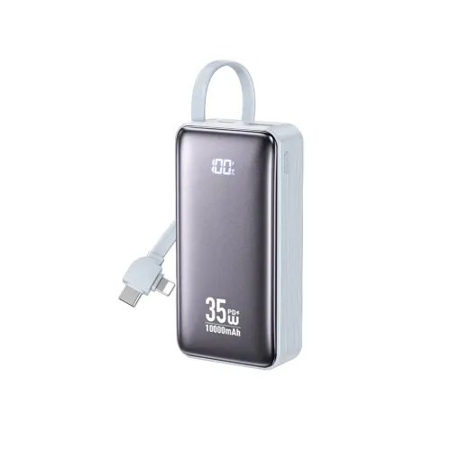 PowerBank10000mAhPD35WWKWP-612USB-CLightning