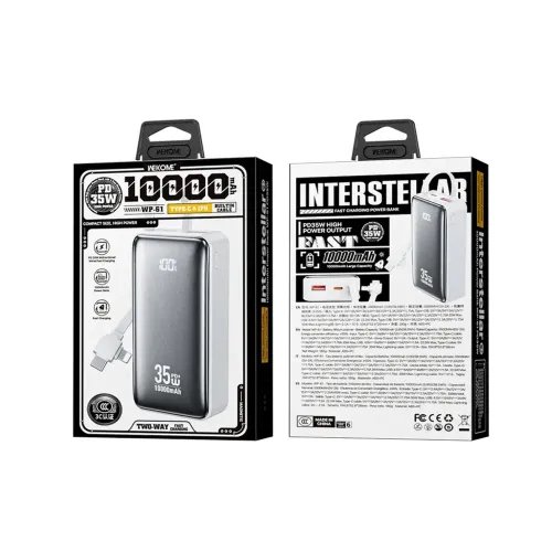 PowerBank10000mAhPD35WWKWP-612USB-CLightning