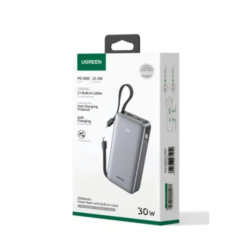 PowerBank20000mAhPD30WUGREENPB52855985B22USB-C