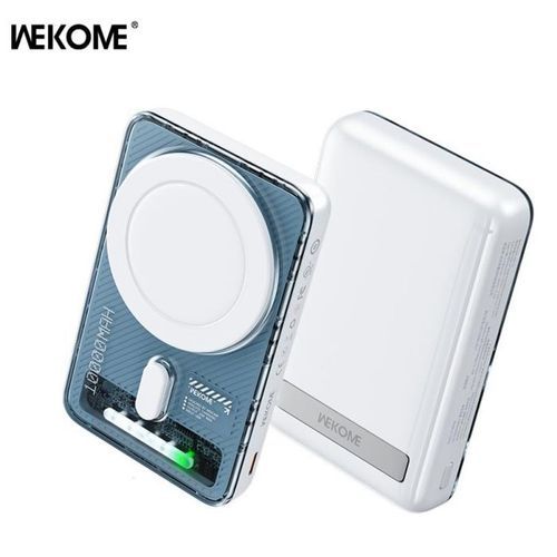 PowerBankMagneticWirelessWK10000mAh20WPDx1WhiteWP-52