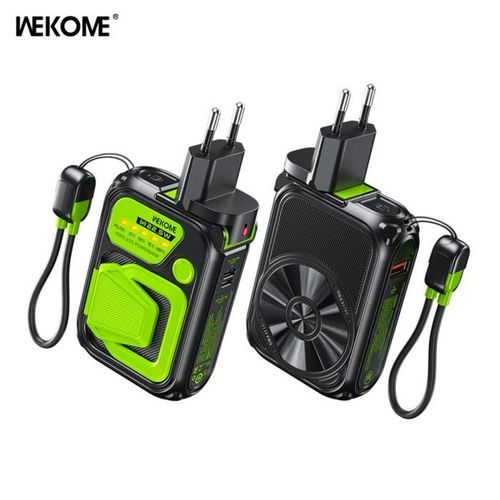 PowerBankMagneticWirelessWK10000mAh225WPDx1QC3.0x1BlackWP-89