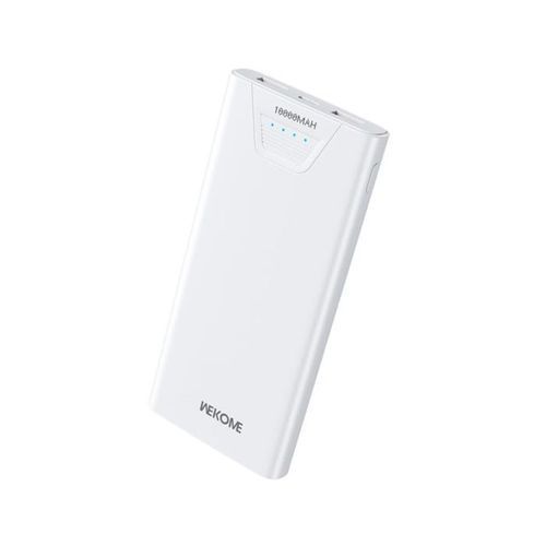 PowerBankWK10000mAh12WUSBx2WhiteWP-101