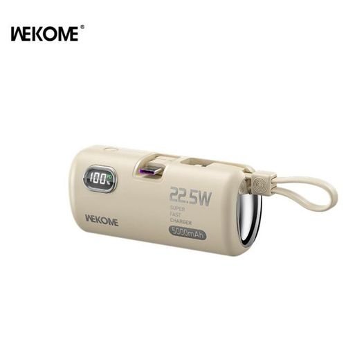 PowerBankWK5000mAh225WPDx2BeigeWP-19