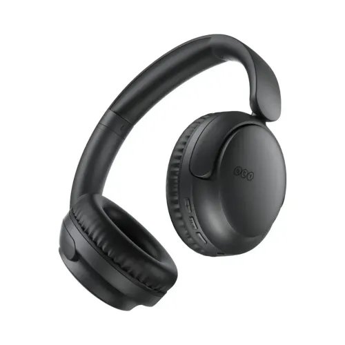 QCYH2SLiteHeadphonesBlack-Type-CBluetoothClearCallENCiOSAndroid60hours10m40mm