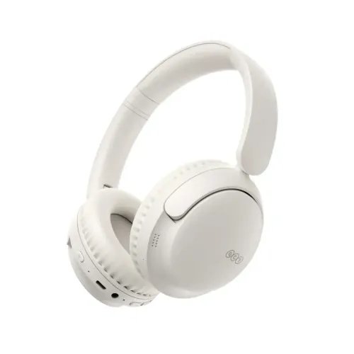 QCYH2SLiteHeadphonesWhite-Type-CBluetoothClearCallENCiOSAndroid60hours10m40mm