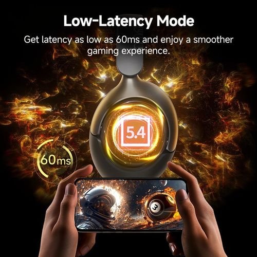 QCYH3PROHeadsetBlackHi-ResAudioV5.4BluetoothANCCallNoiseCancellingHeadphones40mmdrive