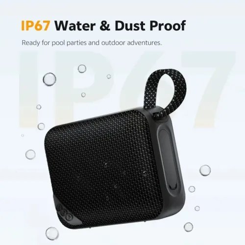 QCYSP2Grey-PocketSizeIP67RGBBTSpeakerDeepPunchBassTWSStereoSubwoofer17h