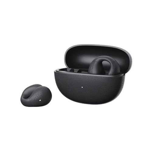 QCYCrosskyC10BlackOpenEarTPUEarclipIPX5CallNoiseReductionBT5.4Earbuds30h