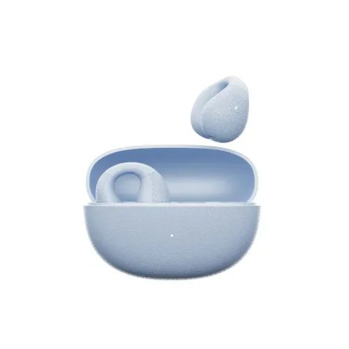 QCYCrosskyC10BlueOpenEarTPUEarclipIPX5CallNoiseReductionBT5.4Earbuds30h
