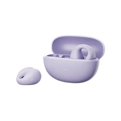 QCYCrosskyC10PurpleOpenEarTPUEarclipIPX5CallNoiseReductionBT5.4Earbuds30h