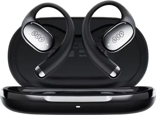QCYCrosskyR70BlackCT-02OpenEarWirelessHeadphonesBT6.0SBCAACLDAC52hoursHi-ResAudio