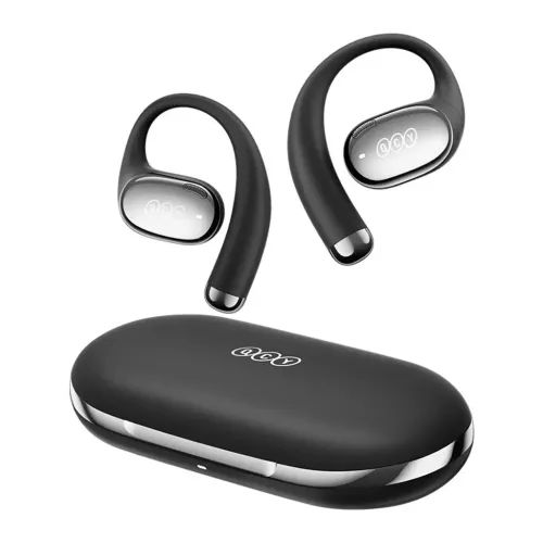 QCYCrosskyR70BlackCT-02OpenEarWirelessHeadphonesBT6.0SBCAACLDAC52hoursHi-ResAudio