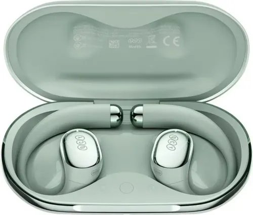 QCYCrosskyR70GreenCT-02OpenEarWirelessHeadphonesBT6.0SBCAACLDAC52hoursHi-ResAudio