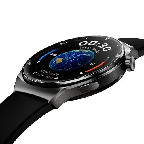 QCY Watch GT S3 Black - 143 HD AMOLED touch 466x466 60Hz Always On Call BT Smart Watch IPX8 14day