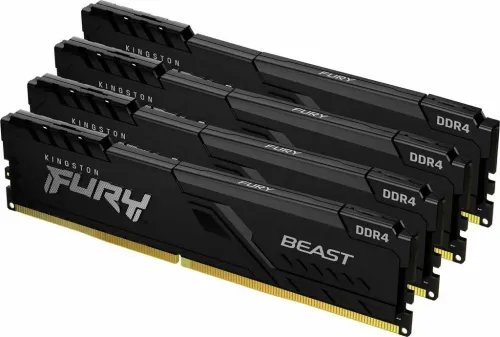 RAMKingstonFURYBeast64GB4X16GBDDR43200MHz1Gx8Desktop