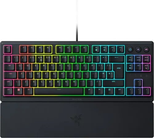 RAZERORNATAV3TENKEYLESS-MechaMembraneGamingKeyboard-LowProfile-UVCOATEDKEYCAPS-UKL