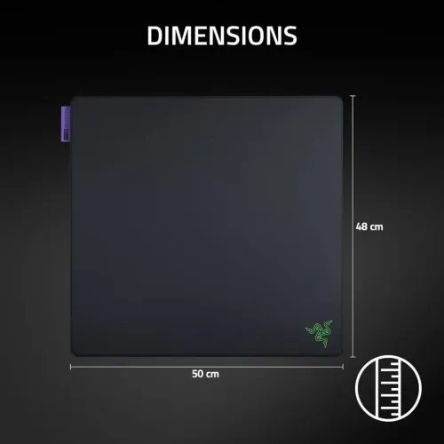 RAZERGigantusV2ProLMaxControl-GamingMousePad-4mm-Non-SlipBase-LowProfileStitches