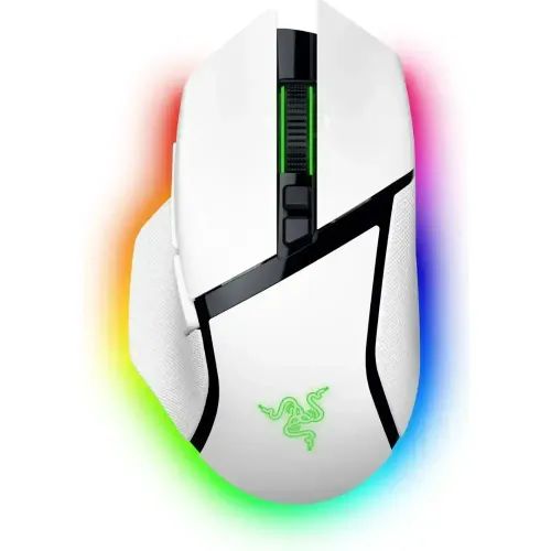 RazerBASILISKV3PRO35KWHITEWIRELESS-OpticalSwitches-TiltWheel-11Buttons