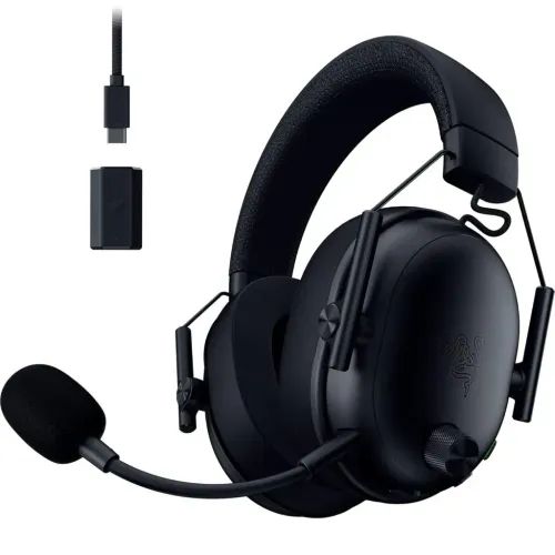 RazerBLACKSHARKV3Black-WirelessGamingHeadset-70hBattery-2.4GHzBTUSB-PCPS5Switch