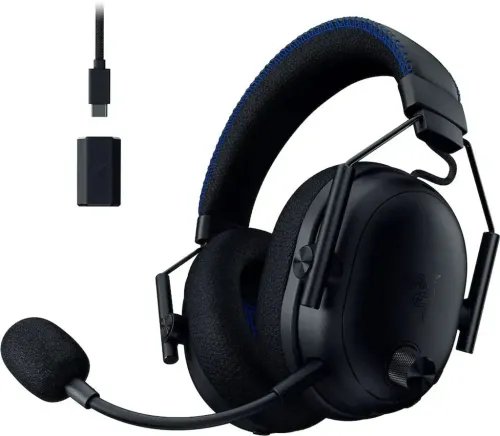 RazerBLACKSHARKV3PROPLAYSTATIONBlack-ANCWirelessGamingHeadset-48hBat.-2.4GHzBTUSB